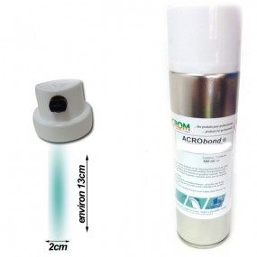 Colorless neoprene aerosol glue - 500ml