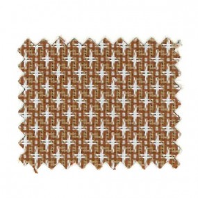 Tissus motif étoiles beige en 140 cm