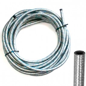 Gasoline hose with metal braiding 7.5mm inside
