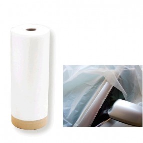Electrostatic masking film with adhesive tape - 60 cm