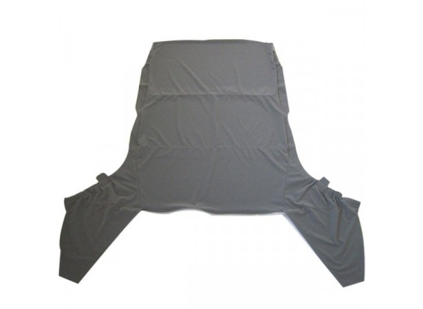 Roof lining / interior roof for Volkswagen Golf 3 convertible soft top in velor with rear plastic profile