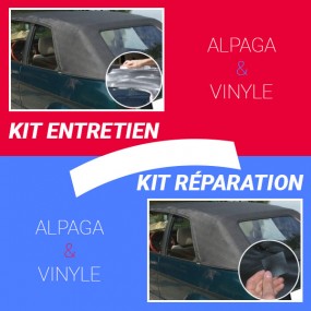 Kit pour le collage des lunettes verre Audi A4 B6 cabriolet
