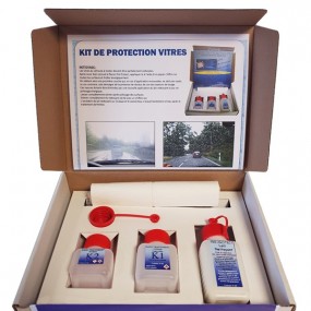 Kit de proteção hidrofóbica para janelas