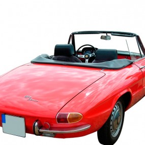 Couvre-capote Alfa Romeo Duetto cabriolet en simili cuir