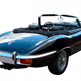 Soft top tonneau cover (stofkap) Jaguar Type E/XKE (1961-1971) - synthetisch leer (synthetisch leer)