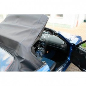 Vedante (selo) externa do meio da janela lateral direita ou esquerda para Mazda MX5 NB descapotável