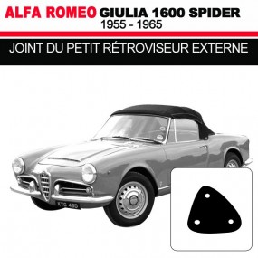 Joint du petit rétroviseur externe cabriolets Alfa Romeo Giulia Spider 1600