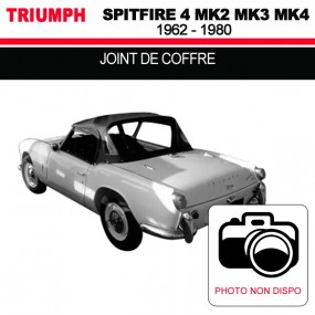 Joint de coffre pour les cabriolets Triumph Spitfire
