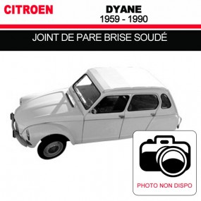 Joint de pare-brise soudé pour les cabriolets Citroën Dyane