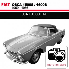 Joint de coffre pour les cabriolets Fiat Osca 1500S/1600S