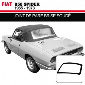 Joint de pare brise soudé pour les cabriolets Fiat 850 Spider