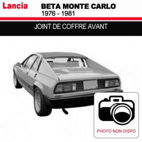 Joint de coffre avant pour les cabriolets Lancia Beta Monte Carlo