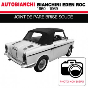 Vedação de pára-brisas soldada Autobianchi Bianchina Eden Roc (1957-1969)