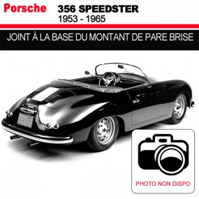 Joint à la base des montants de pare brise pour les cabriolets Porsche 356 Speedster