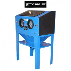 Double door 220l sleeve sandblasting cabin - ToolAtelier