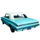 Buick Special cabriokappen in vinyl op katoenen canvas met PVC achterruit
