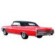 Buick Wildcat convertible vinyl auto soft top with PVC rear window