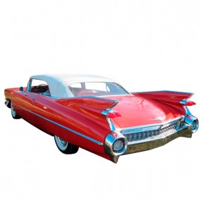 Capota macia Cadillac DeVille descapotável (1959-1960) em vinil