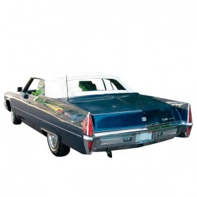 Capote Cadillac Deville (1965-1970) cabriolet en vinyle supérieur