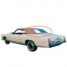 Rear window soft top of Cadillac Eldorado convertible