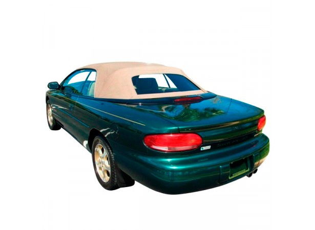 Capote auto Chrysler Stratus cabriolet en Vinyle avec lunette arriere Capote auto Chrysler Stratus cabriolet en Vinyle avec lunette arriere