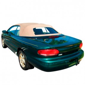 Capota Chrysler Stratus descapotable en lona LM con ventana (luneta) trasera de vidrio