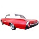 Capote auto Ford Thunderbird cabriolet en vinyle avec lunette arriere en PVC