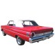 Ford Falcon convertible vinyl auto soft top with PVC rear window