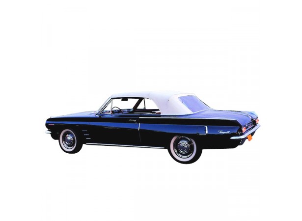 Softtop Pontiac Tempest Cabriolet aus Vinyl mit Heckscheibe aus PVC