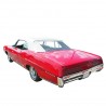 Soft top Pontiac Grand Prix convertible in vinyl with rear window in PVC