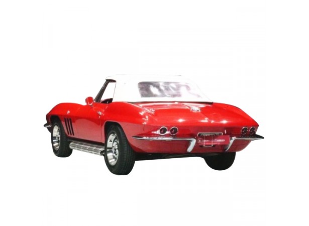 Capote auto Corvette C2 StingRay cabriolet en Alpaga avec lunette arrière en PVC Capote auto Corvette C2 StingRay cabriolet en Alpaga avec lunette arrière en PVC