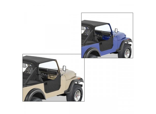 Kit de meia porta Jeep Wrangler YJ vinil 4x4