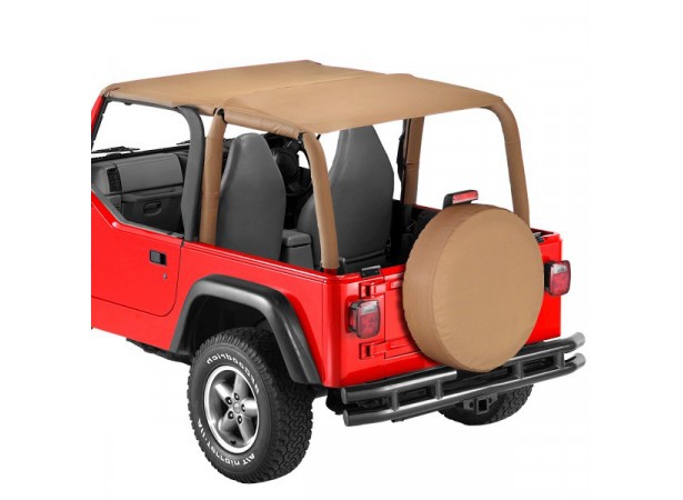 Bikini toit complet 4x4 Jeep Wrangler TJ (1997/2002) en vinyle