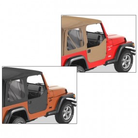 Jeep Wrangler TJ vinyl 4x4 halve deurkit