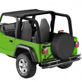Bikini avant 4x4 Jeep Wrangler TJ (2003/2006) en vinyle