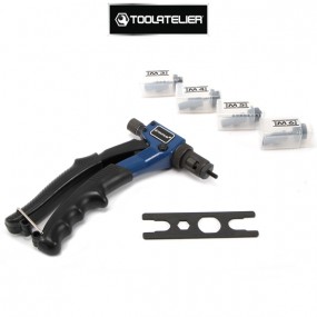 Pliers, manual riveter for inserts (threaded 3-4-5-6mm) - ToolAtelier®