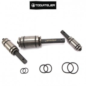 Expansores de tubos de escape, expansores (conjunto de 3 peças) - ToolAtelier®