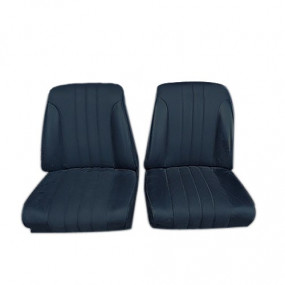 Acabamentos dos bancos dianteiros Peugeot 204 descapotável