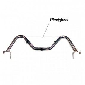 Roll-Bar com pequeno pára-brisas de plexiglass para Mazda MX5 descapotável NA NB e NBFL