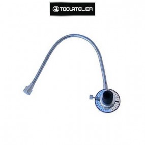 Clé de serrage angulaire avec flexible et aimant, clé avec carré 1/2" - ToolAtelier®