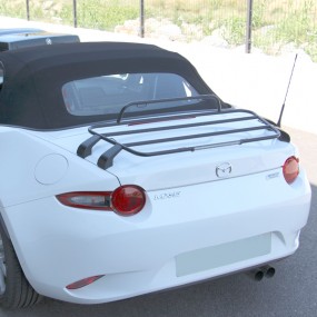 Mazda MX5 ND convertible "AERO" luggage rack - Black