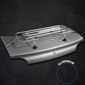 Véronique-Cabrio-Gepäckträger-Kit 3 Aluminiumstangen + verzinktes Kit mit Saugnäpfen