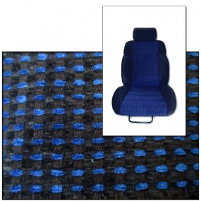 Tissus quartet Bleu pour Peugeot 205 CTI