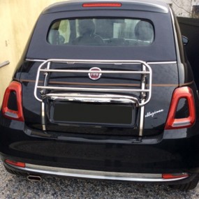 Porta-bagagens (bagageiro) sob medida para Fiat 500 C Cabrio (2009+)