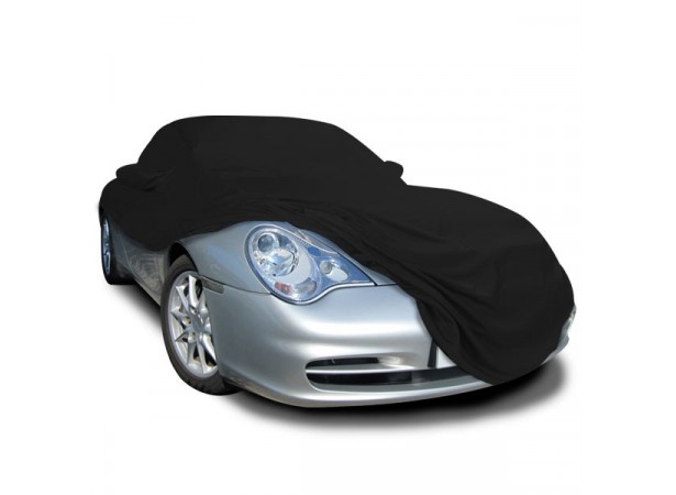 Bâche protection Porsche 996 (1999-2001) cabriolet en Jersey Noir (Coverlux) pour garage