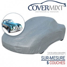 Tailor-made outdoor & indoor car cover for Jaguar XK150 Roadster (1958-1960) - COVERMIXT®