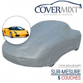Maßgeschneiderte Autoschutzhülle (autoabdeckung für Innen/Außen) für Lamborghini Gallardo (2003-2013) - COVERMIXT® ohne Flosse