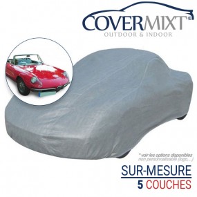 Tailor-made outdoor & indoor car cover for Alfa Roméo Spider Duetto (1966-1969) - COVERMIXT®