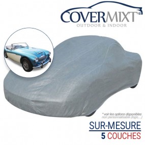 Copriauto su misura (uso interno ed esterno) per Austin Healey 3000 BJ7 (1962-1964) - COVERMIXT®