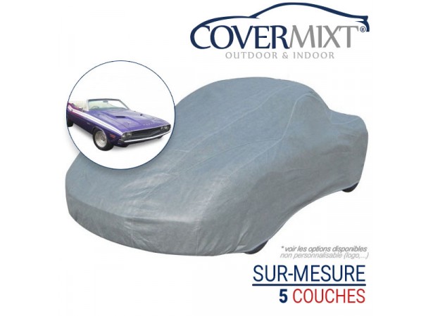 Housse protection voiture sur-mesure Dodge Challenger  - COVERMIXT 4/5 